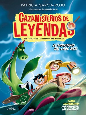 cover image of Cazamisterios de leyendas 1--El monstruo del lago Ness